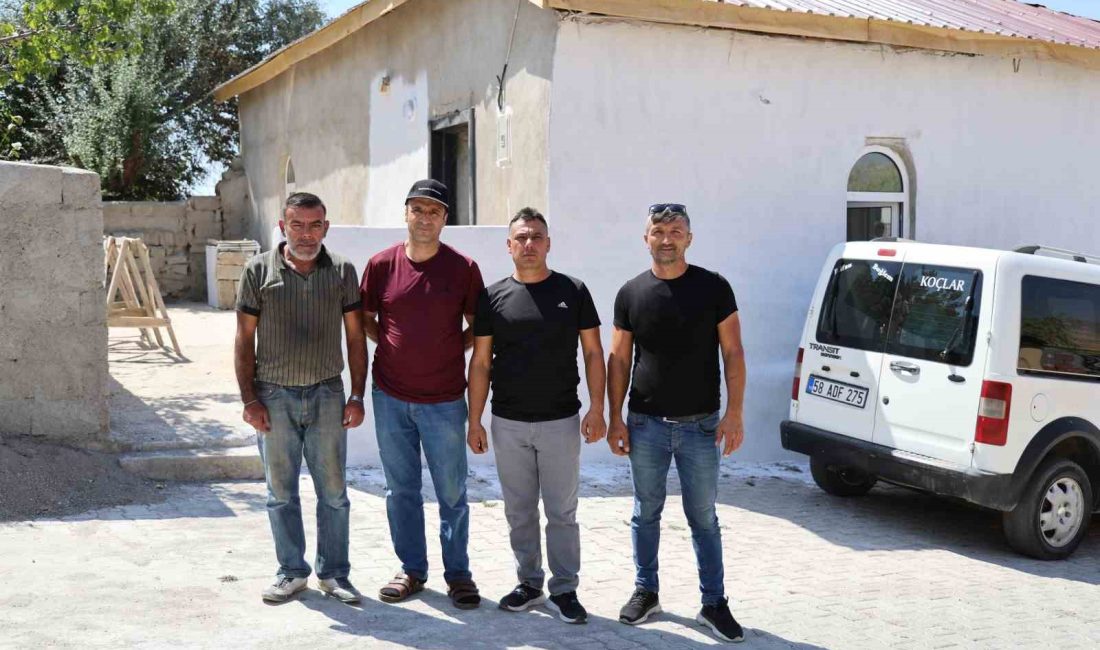SİVAS’IN ŞARKIŞLA İLÇESİNDEKİ BİR MUHTAR VE AZALARI YAPTIĞI PROJELERLE TAKDİR