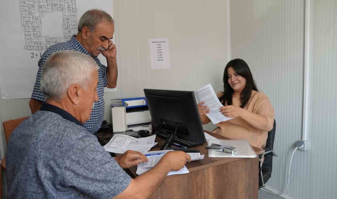ELAZIĞ BELEDİYESİ TARAFINDAN HİZMETE AÇILAN NAİLBEY MAHALLESİ KENTSEL DÖNÜŞÜM OFİSİ