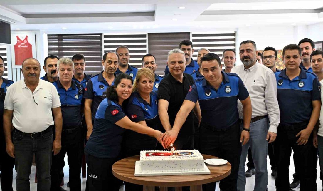 ANTALYA’DA MURATPAŞA BELEDİYESİ, ZABITA HAFTASI’NI KUTLADI