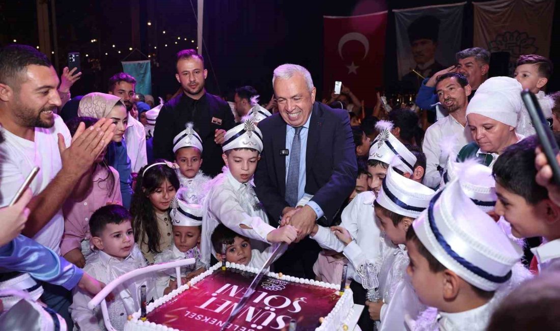 Nilüfer Belediyesi’nin geleneksel sünnet şöleninin 20’ncisi renkli görüntülerle gerçekleşti. Nilüfer