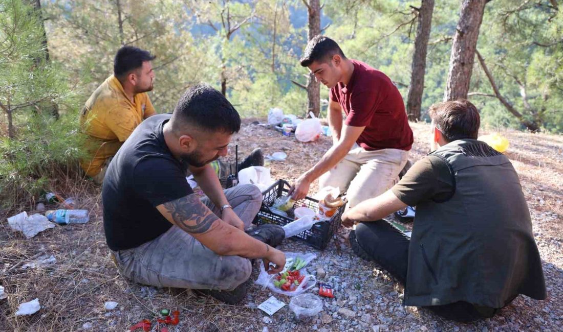 MUĞLA'NIN MENTEŞE İLÇESİNDE 7 EYLÜL CUMARTESİ GÜNÜ ÖĞLE BAŞLAYAN ORMAN