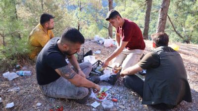 MUĞLA'NIN MENTEŞE İLÇESİNDE 7 EYLÜL CUMARTESİ GÜNÜ ÖĞLE BAŞLAYAN ORMAN