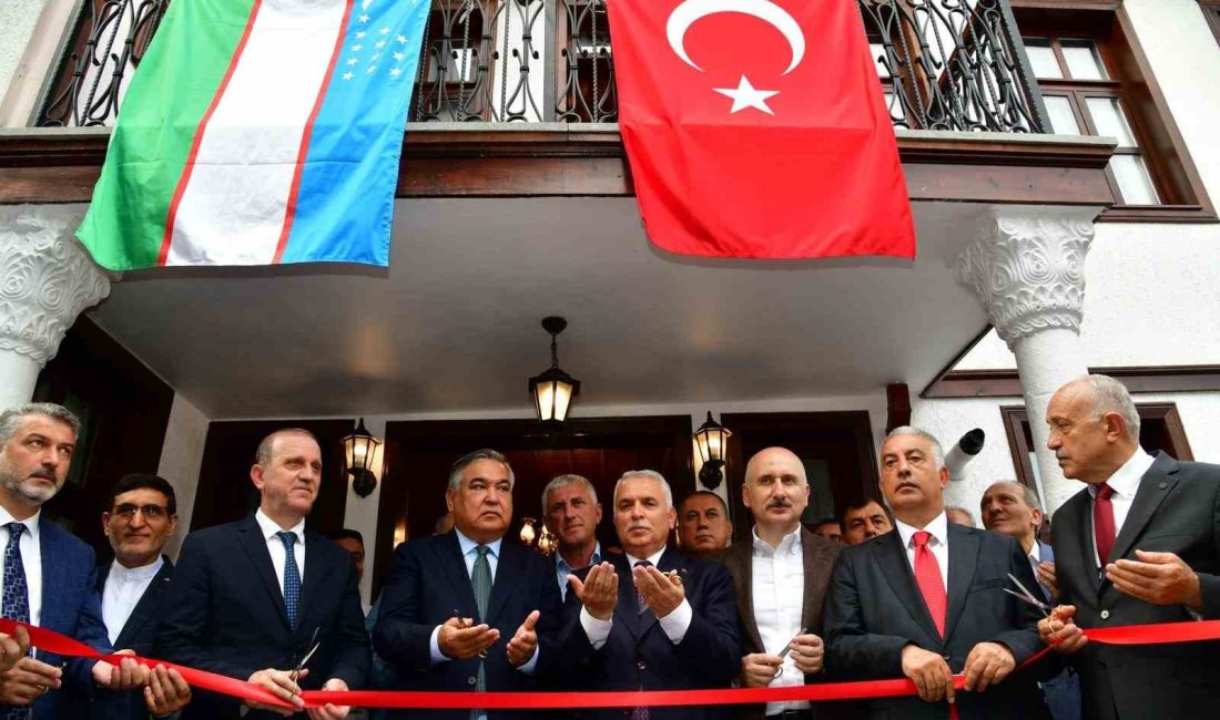 ÖZBEKİSTAN CUMHURİYETİ TRABZON FAHRİ KONSOLOSLUĞU'NUN AÇILIŞI YAPILDI. ÖZBEKİSTAN'IN BAĞIMSIZLIĞININ 33.