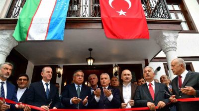 ÖZBEKİSTAN CUMHURİYETİ TRABZON FAHRİ KONSOLOSLUĞU'NUN AÇILIŞI YAPILDI. ÖZBEKİSTAN'IN BAĞIMSIZLIĞININ 33.