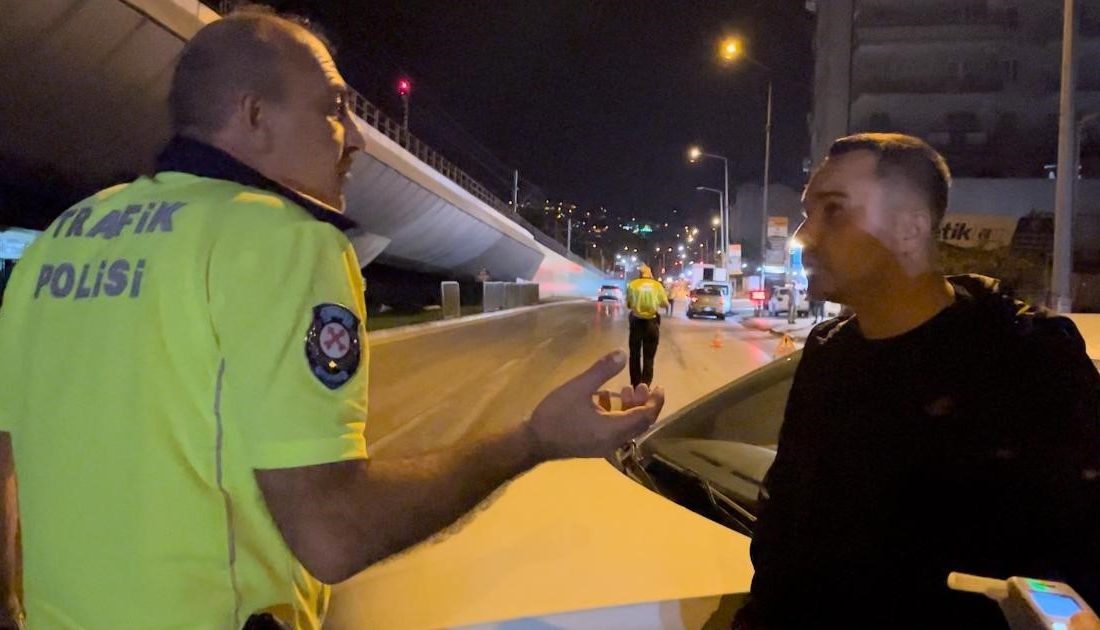 UYGULAMAYI GÖRÜNCE TERS YÖNE GİRİP KAÇMAK İSTEDİ : “3 KEZ