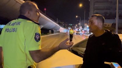 UYGULAMAYI GÖRÜNCE TERS YÖNE GİRİP KAÇMAK İSTEDİ : “3 KEZ