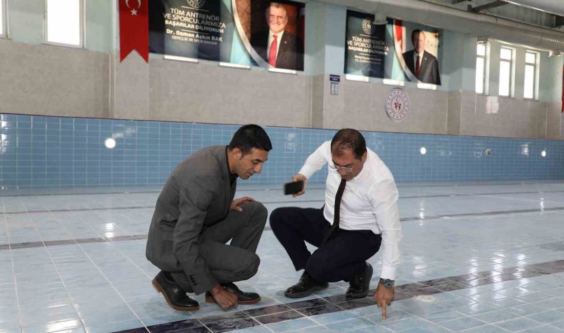 PATNOS “YARI OLİMPİK YÜZME HAVUZU” BÖLGENİN GÖZDESİ OLACAK