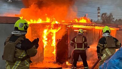 RUSYA'NIN UKRAYNA'NIN BAŞKENTİ KİEV'E DÜZENLEDİĞİ FÜZE SALDIRISINDA 2 KİŞİNİN YARALANDI