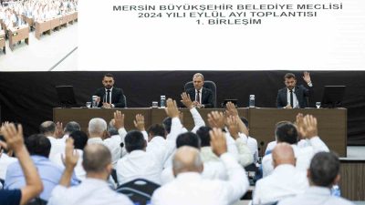 MERSİN BÜYÜKŞEHİR BELEDİYE MECLİSİNİN 2024 YILI EYLÜL AYI OLAĞAN TOPLANTISININ