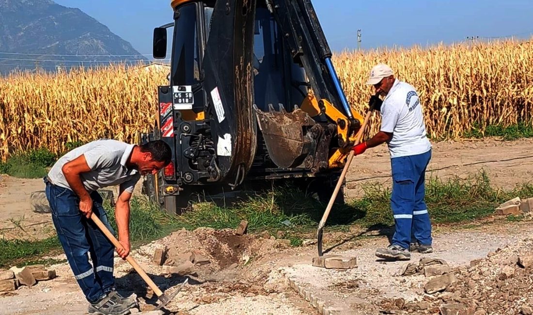 ŞEHZADELER BELEDİYESİNE BAĞLI EKİPLER İLÇEDEKİ 67 MAHALLEDE YOL ONARIMI, TEMİZLİK