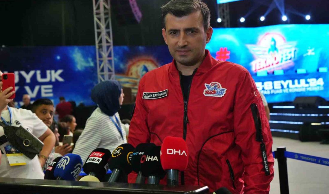 SELÇUK BAYRAKTAR, “TEKNOFEST, 2-6 EKİM TARİHLERİNDE ADANA'DA MİLLETİMİZLE BULUŞACAK, ORADA