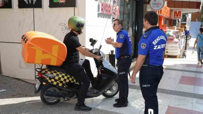 ŞEHZADELER BELEDİYESİ VE MANİSA BÜYÜKŞEHİR BELEDİYESİ ZABITA EKİPLERİ, ŞEHİR MERKEZİNDEKİ