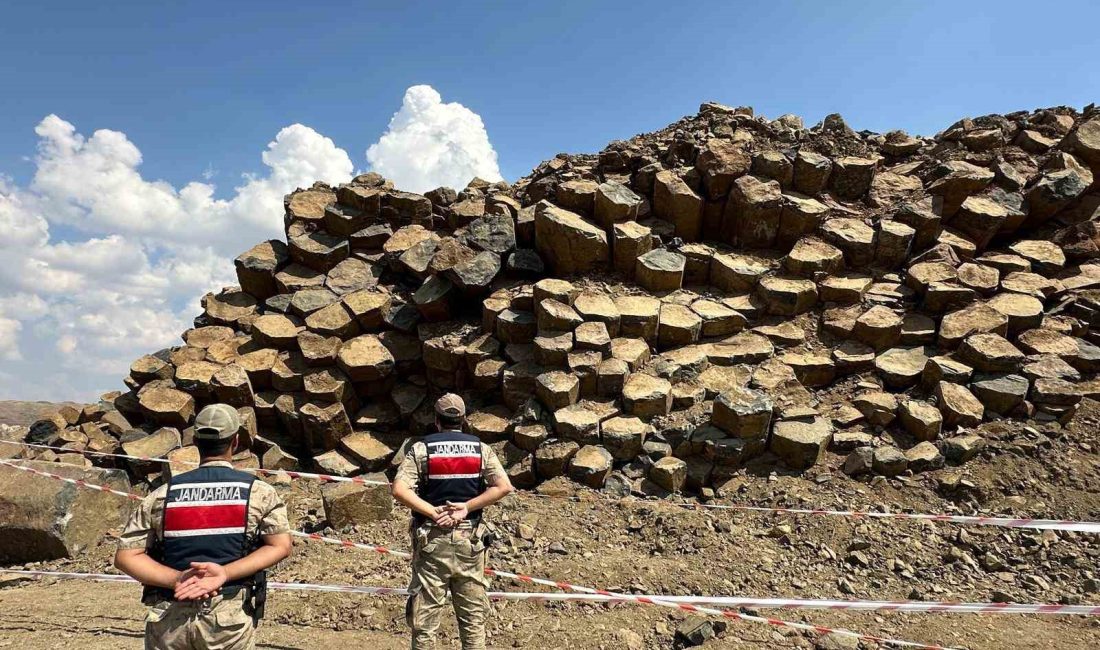 SİVEREK'TEKİ DOĞA HARİKASI BAZALT SÜTUNLARI KORUMA ALTINA ALINDI
