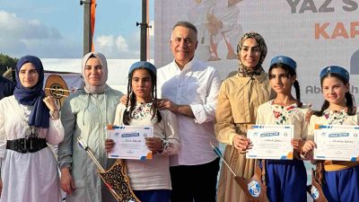 SULTANGAZİ BELEDİYESİ TARAFINDAN 5. YAZ SPOR OKULLARININ KAPANIŞ PROGRAMI DÜZENLENDİ.