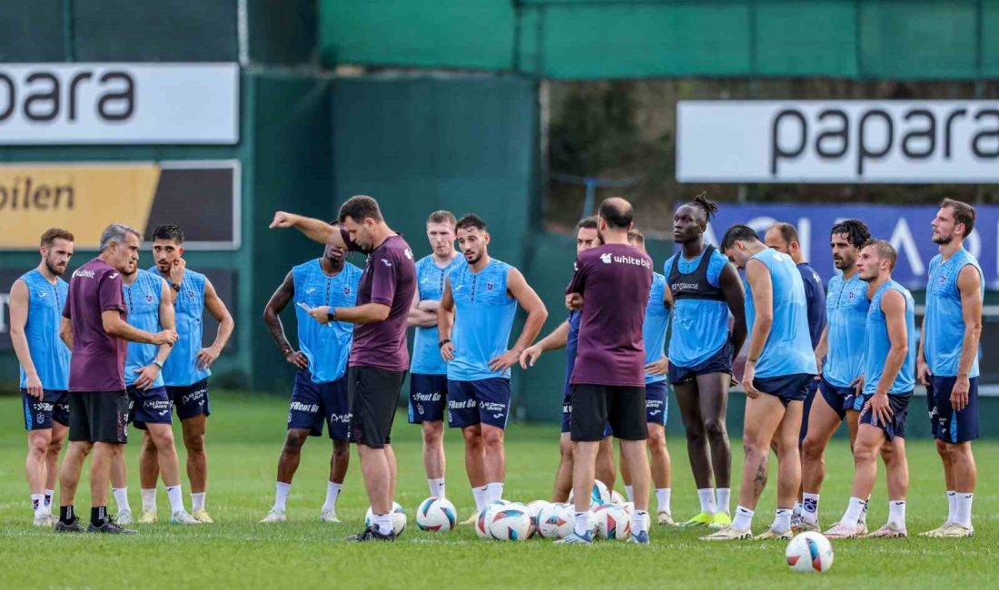 TRABZONSPOR, TRENDYOL SÜPER LİG’İN 5. HAFTASINDA SAHASINDA OYNAYACAĞI BEŞİKTAŞ MAÇI