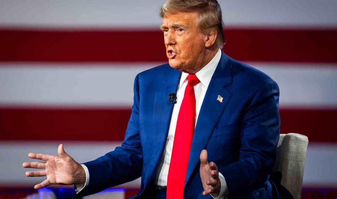 ESKİ ABD BAŞKANI VE CUMHURİYETÇİ PARTİ’NİN BAŞKAN ADAYI DONALD TRUMP,