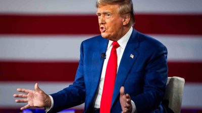 ESKİ ABD BAŞKANI VE CUMHURİYETÇİ PARTİ’NİN BAŞKAN ADAYI DONALD TRUMP,