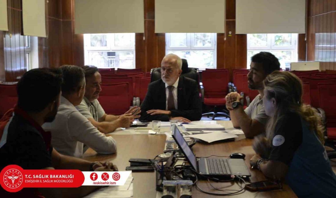 ESKİŞEHİR İL SAĞLIK MÜDÜRÜ DOÇ. DR. YAŞAR BİLDİRİCİ’NİN BAŞKANLIĞINDA, AFETLERDE