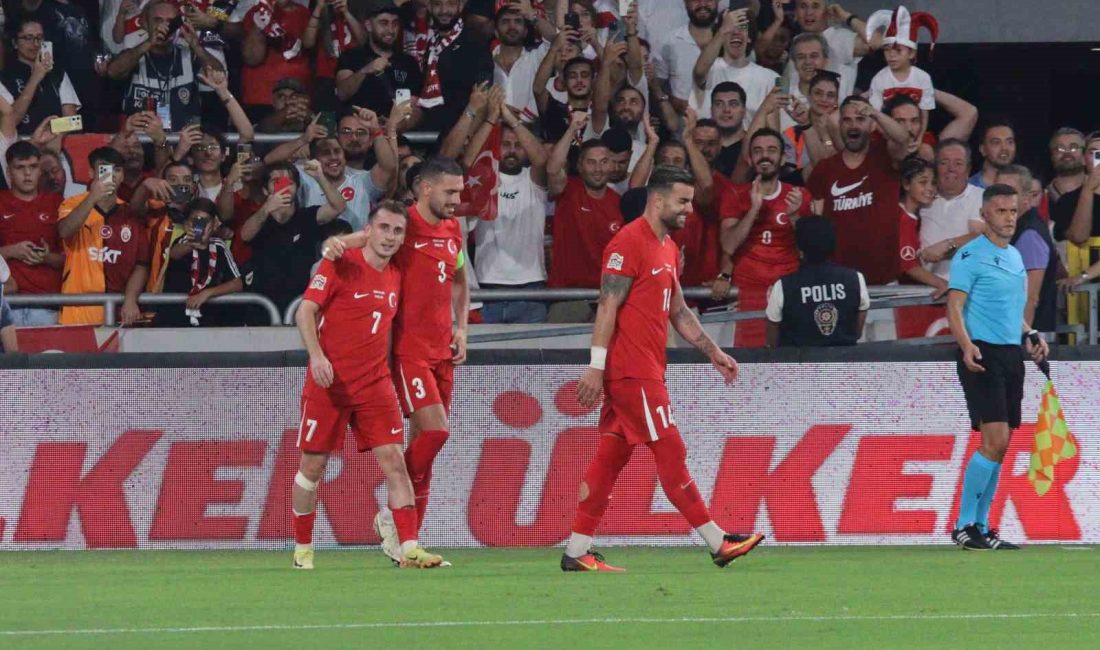 UEFA ULUSLAR LİGİ MAÇINDA TÜRKİYE, KEREM AKTÜRKOĞLU’NUN ATTIĞI GOLLERLE FİNLANDİYA’YI