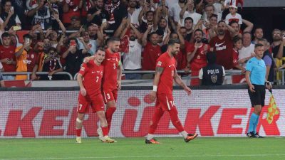 UEFA ULUSLAR LİGİ MAÇINDA TÜRKİYE, KEREM AKTÜRKOĞLU’NUN ATTIĞI GOLLERLE FİNLANDİYA’YI