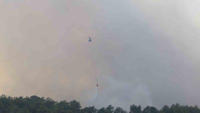 YANGINA 9 HELİKOPTER, 6 UÇAK MÜDAHALE EDİYOR