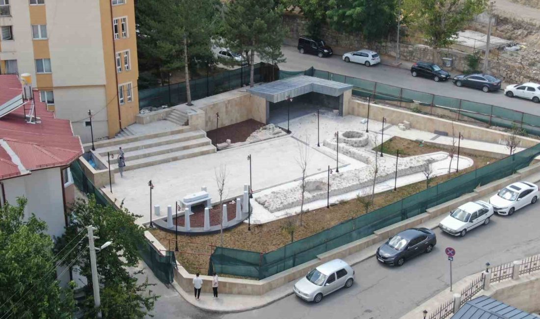 SİVAS'TA AZİZ VLAS'IN ANIT MEZARINDA ÇALIŞMALARIN SÜRECEĞİ BİLDİRİLİRKEN YAPIMI TAMAMLANAN