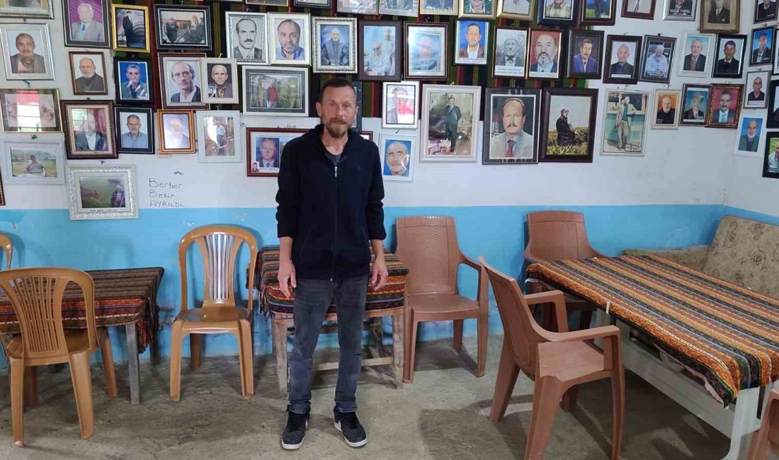 YAYLADA DEDE MESLEĞİ KAHVEHANE İŞLETMECİLİĞİ YAPAN 44 YAŞINDAKİ KÜRŞAT KİRMAN,