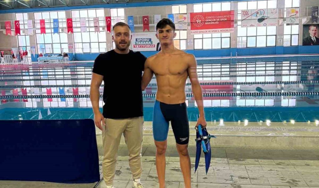 ELAZIĞ’DA DÜZENLENEN PALETLİ YÜZME PERFORMANS TESPİT YARIŞINDA 16-17 YAŞ KATEGORİSİNDE