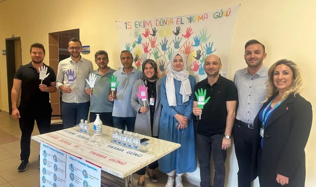 15 EKİM DÜNYA EL YIKAMA GÜNÜ DOLAYISIYLA ADIYAMAN’IN BESNİ İLÇE
