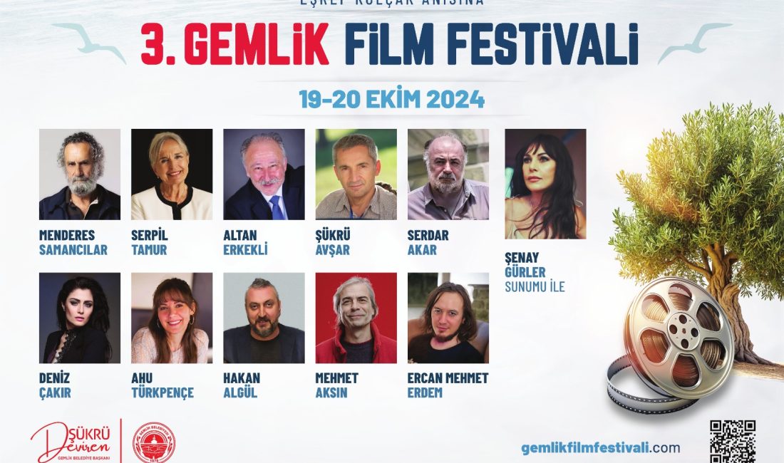 Türk Sinemasının unutulmaz ismi Eşref Kolçak anısına, Gemlik Belediyesi tarafından