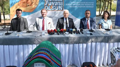 Bursa Büyükşehir Belediyesi, can dostları korumak ve onlara yuva kazandırmak