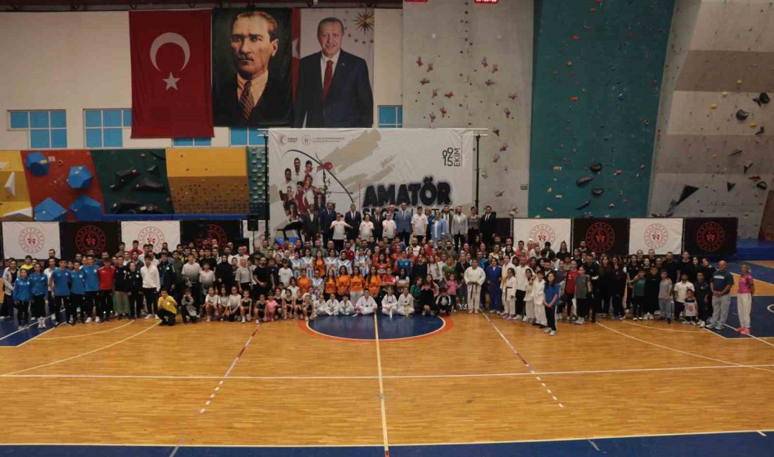 AMATÖR SPOR HAFTASI KUTLAMALARI SAMSUN’DA COŞKUYLA GERÇEKLEŞTİ. CANİK ATATÜRK SPOR