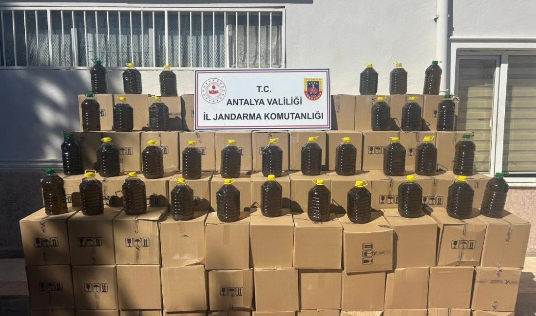 ANTALYA’DA JANDARMA EKİPLERİ TARAFINDAN BİR DEPODA YAPILAN ARAMA SONUCU 8