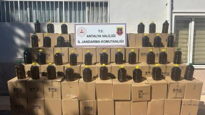 ANTALYA’DA JANDARMA EKİPLERİ TARAFINDAN BİR DEPODA YAPILAN ARAMA SONUCU 8