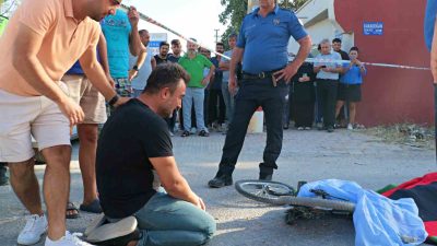 ANTALYA'DA BİSİKLETİYLE OKULDAN DÖNEN 8 YAŞINDAKİ ÇOCUK BETON MİKSERİNİN ALTINDA