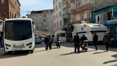 IĞDIR’DA, 13 POLİSİN ŞEHİT OLDUĞU BOMBALI TERÖR SALDIRISIYLA İLGİLİ SÜRDÜRÜLEN