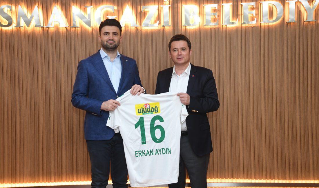 Bursaspor Başkanı Enes Çelik ve Yönetim Kurulu Üyeleri, Osmangazi Belediye