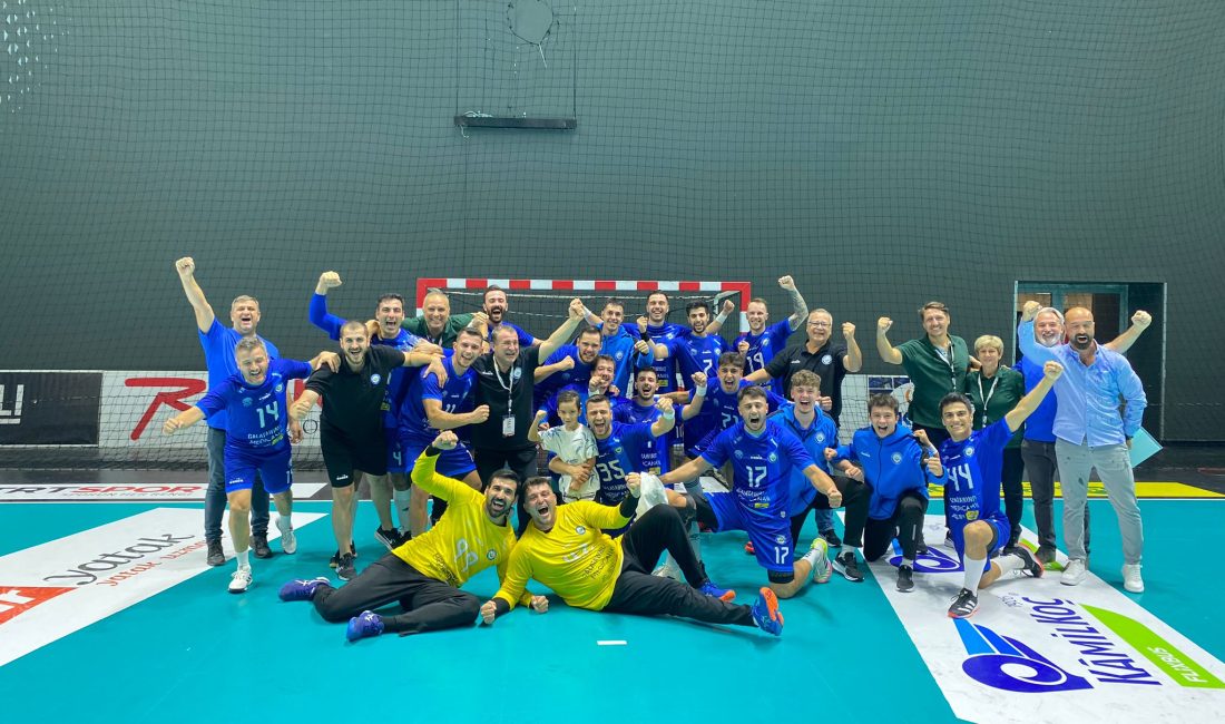 Nilüfer Belediyespor Erkek Hentbol Takımı, deplasmanda karşılaştığı Spor Toto'yu 33-32'lik