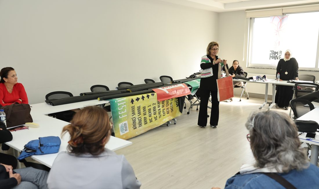 Nilüfer Kent Konseyi Kadın Meclisi üyeleri, 21 Ekim Dünya Onarım