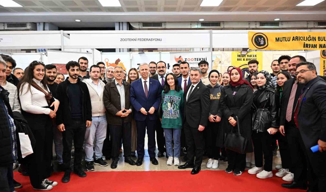 ANKARA BÜYÜKŞEHİR BELEDİYE (ABB) BAŞKANI MANSUR YAVAŞ, ANFA FUAR VE