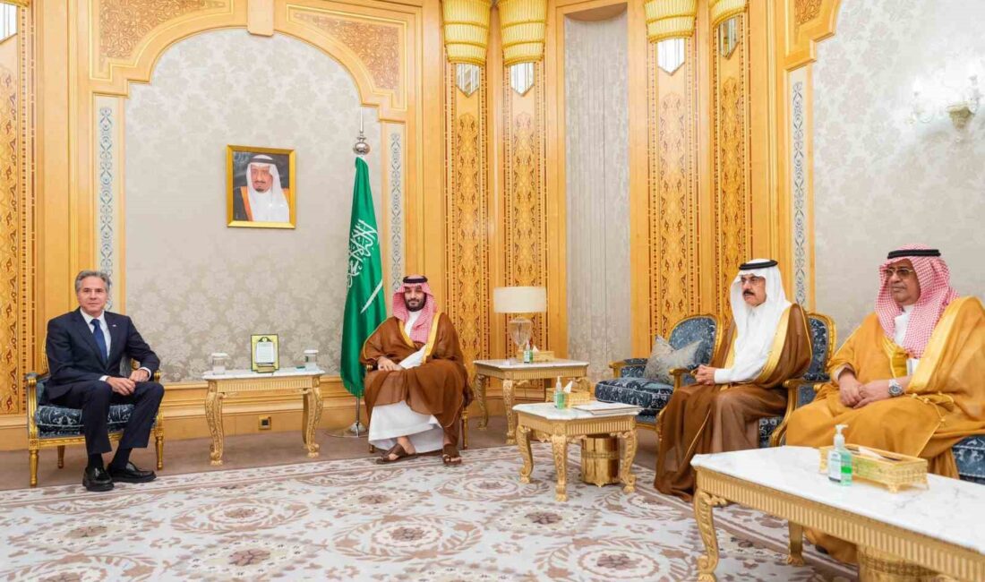 ABD DIŞİŞLERİ BAKANI BLİNKEN, SUUDİ ARABİSTAN’DA