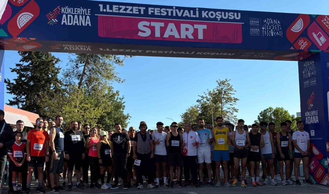 ADANA’DA 8. ULUSLARARASI LEZZET FESTİVALİ ÇERÇEVESİNDE “YEDİKLERİMİZİ ERİTİYORUZ” SLOGANIYLA BUGÜN