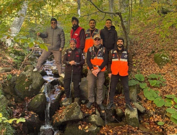 AFAD GÖNÜLLÜLERİ, DOMANİÇ'TE DOĞAYLA BULUŞTU