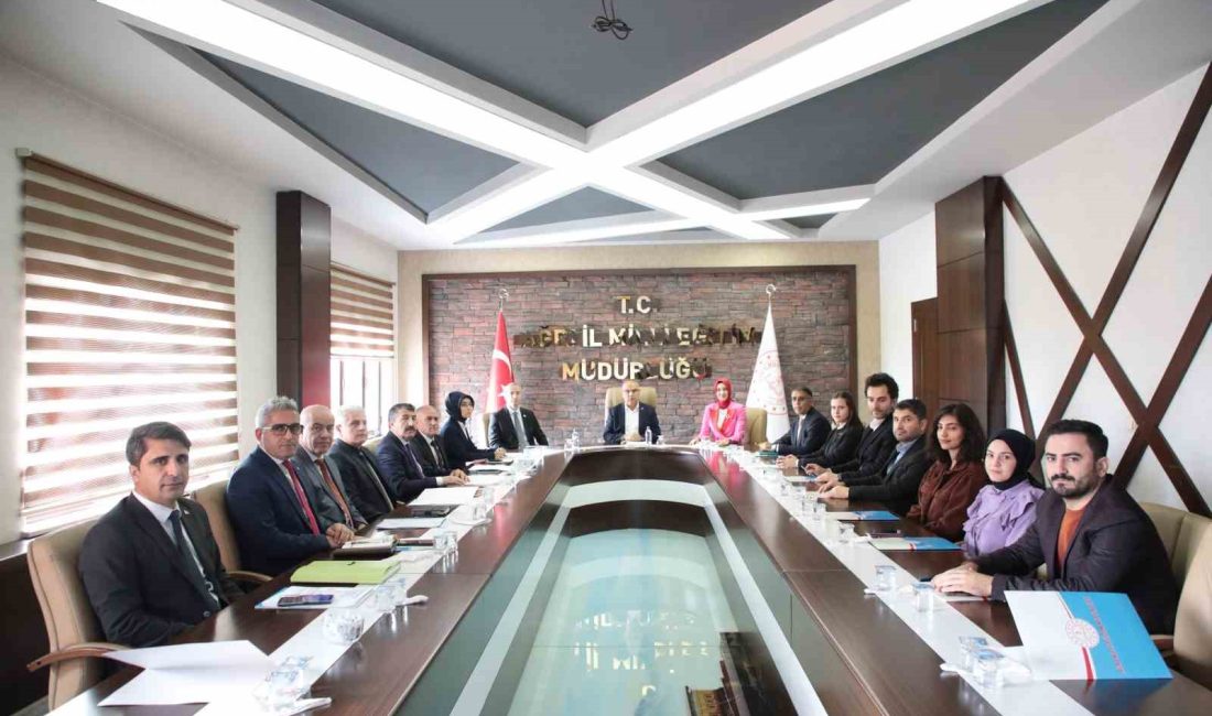 AĞRI VALİSİ MUSTAFA KOÇ VE EŞİ NESLİHAN GÜL KOÇ'UN ÖNCÜLÜĞÜNDE,