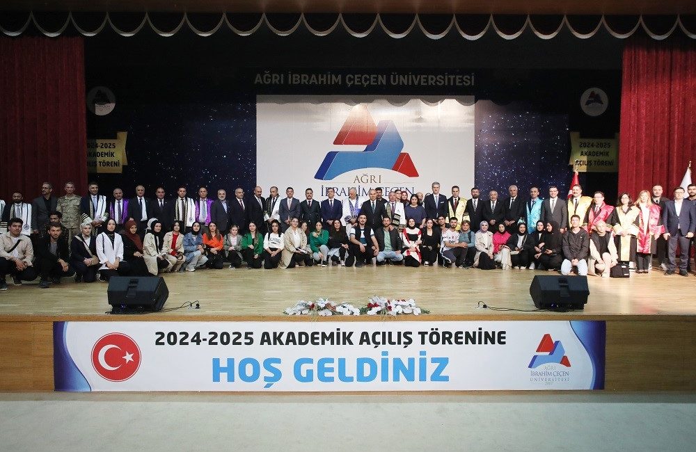 AĞRI İBRAHİM ÇEÇEN ÜNİVERSİTESİ’NDE (AİÇÜ) 2024-2025 AKADEMİK YILI AÇILIŞ VE