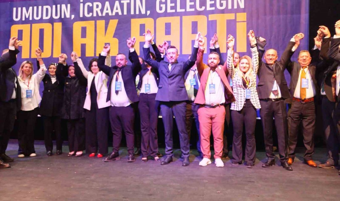 BOZÜYÜK'TE AK PARTİ İLÇE TEŞKİLATININ 8’İNCİ OLAĞAN KONGRESİNDE TEK ADAY