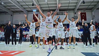 ALİAĞA PETKİMSPOR, TÜRKİYE BASKETBOL SÜPER LİGİ'NİN ÜÇÜNCÜ HAFTASINDA MANİSA BASKET'İ