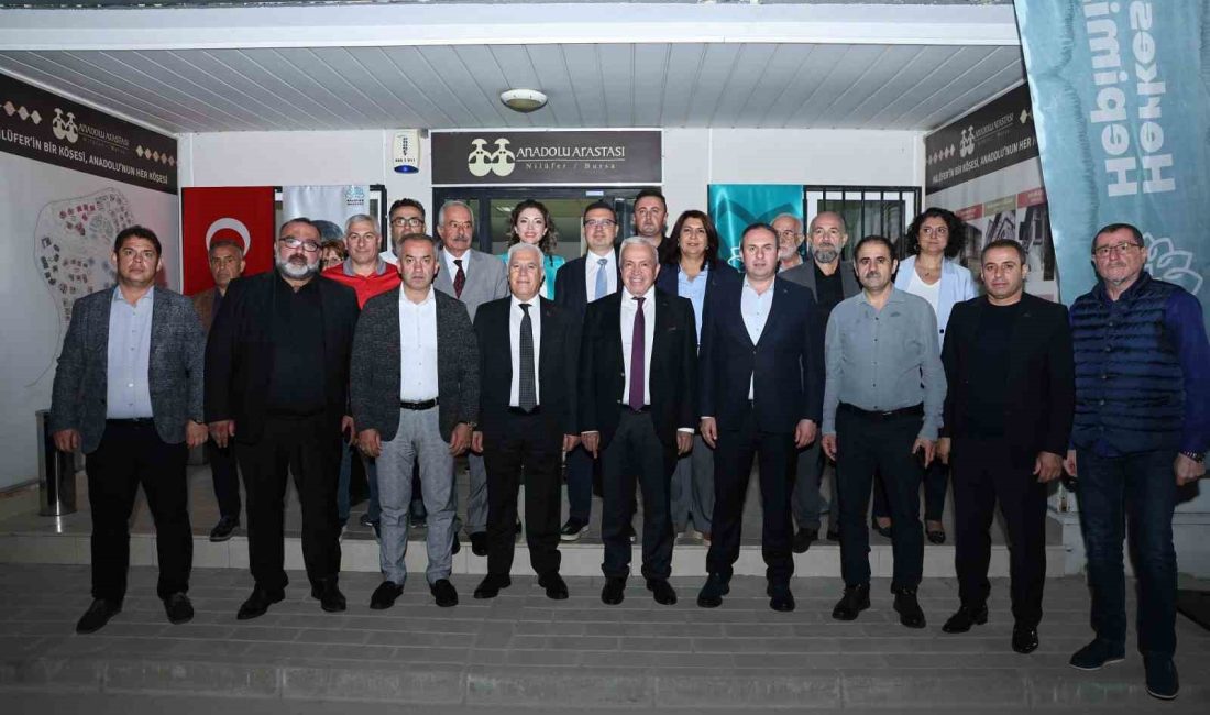 NİLÜFER BELEDİYE BAŞKANI ŞADİ ÖZDEMİR, ANADOLU ARASTASI’NI BURSA BÜYÜKŞEHİR BELEDİYESİ