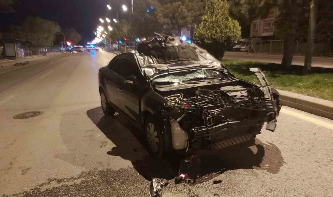 BAŞKENTTE OTOMOBİLİN ÇARPTIĞI BİSİKLETLİ 2 ÇOCUKTAN BİRİ ÖLDÜ, BİRİ AĞIR