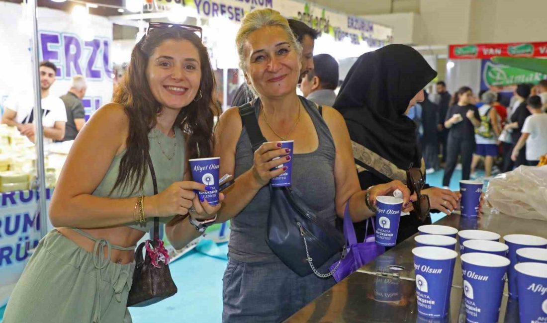 ANTALYA BÜYÜKŞEHİR  BELEDİYESİ, BU YIL 13’NCÜSÜ DÜZENLENEN YÖRESEL ÜRÜNLER